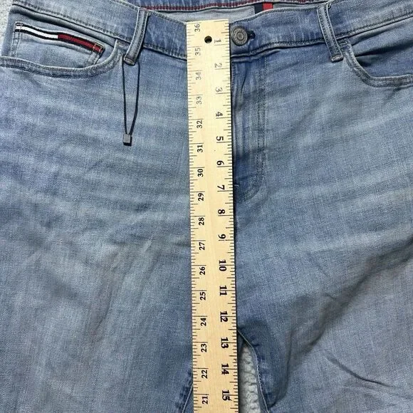 Tommy Hilfiger Herren Jeans  W36 L32‎  Denton Stretch Straight Y2K Workwear - Picture 3 of 9